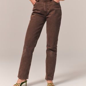 EUC Brown Abercrombie Brown Jeans